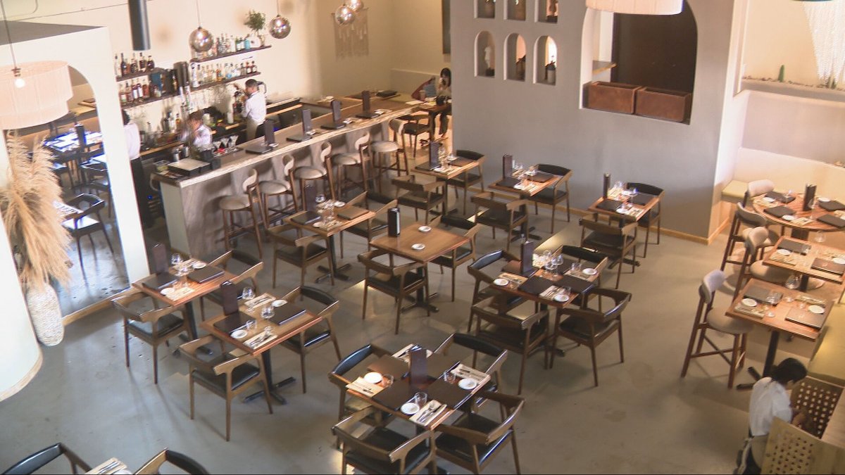 KFOX14's tweet photo. New Mediterranean steakhouse Meduza has opened in west El Paso. Meduza offers a diverse menu featuring flavors from across the Mediterranean, including Spanish, Italian, French, Greek, Turkish, and African cuisines.  https://t.co/2K4sKWqZZJ https://t.co/77gAc2AktL