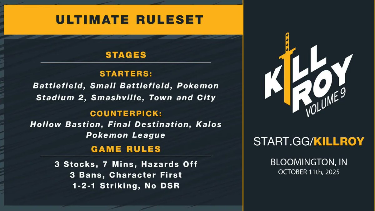 Smash At IUB | Host of Full Bloom and Kill Roy tweet media