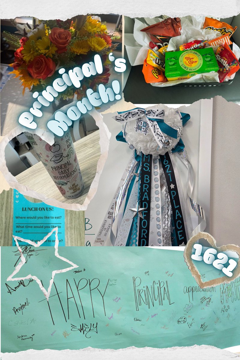 TheWBChannel's tweet image. Huge thank you to the 1621 team for all the wonderful wishes and tokens of appreciation this week! 🩵 Your kind words and dedication mean the world to me! #EmpoweringResilienceCultivatingSuccess #PrincipalAppreciationMonth