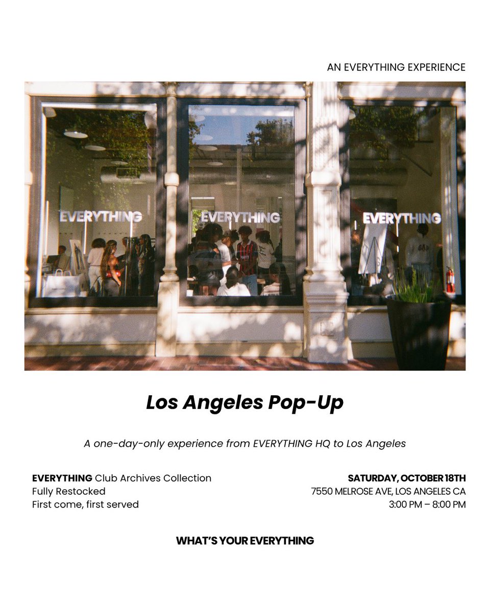 EVERYTHING BRAND tweet media