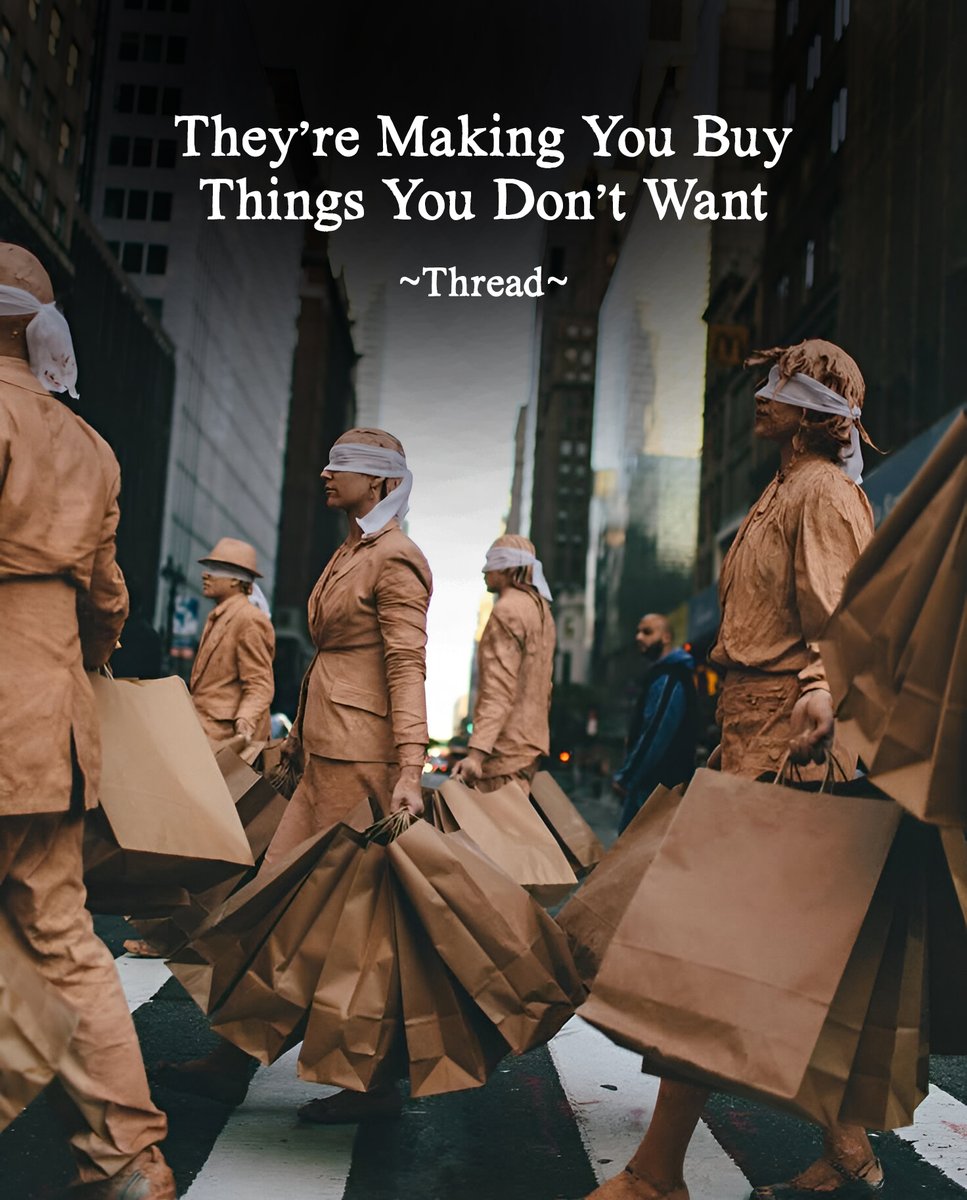 They're Making You Buy Things You Don't Want

~Thread~