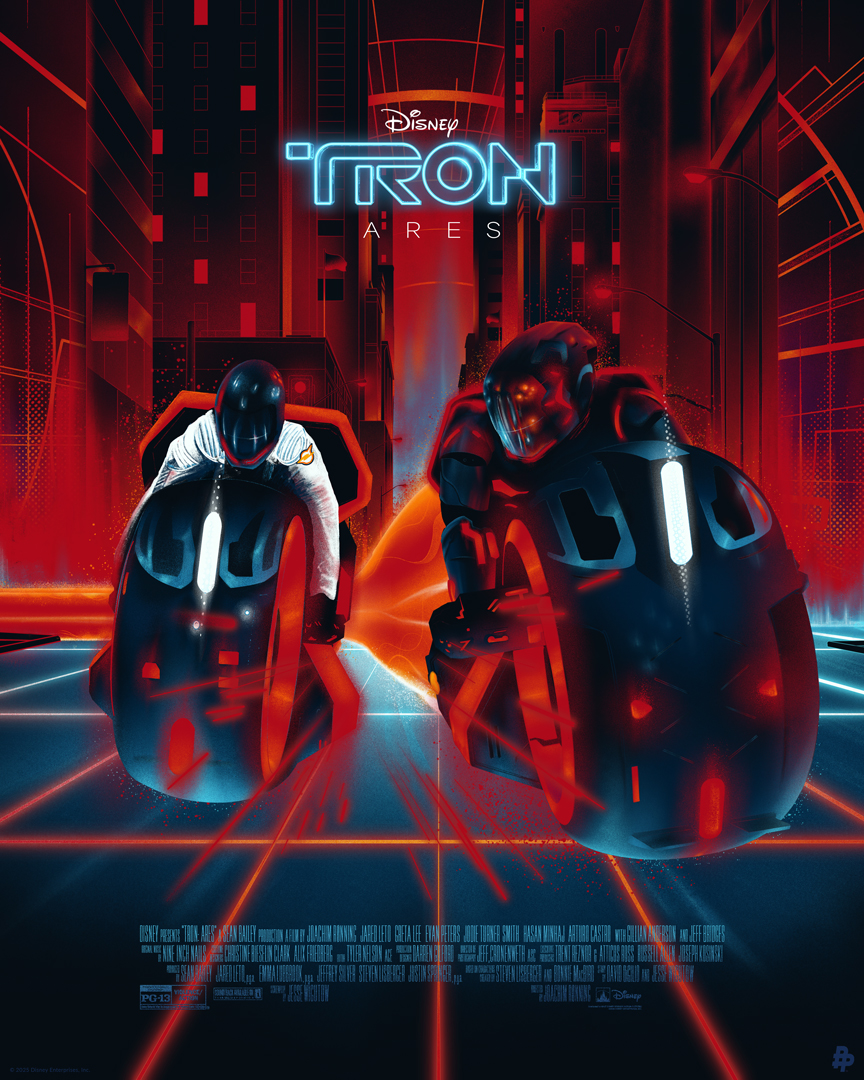 Creatieve TRON Ares posters
