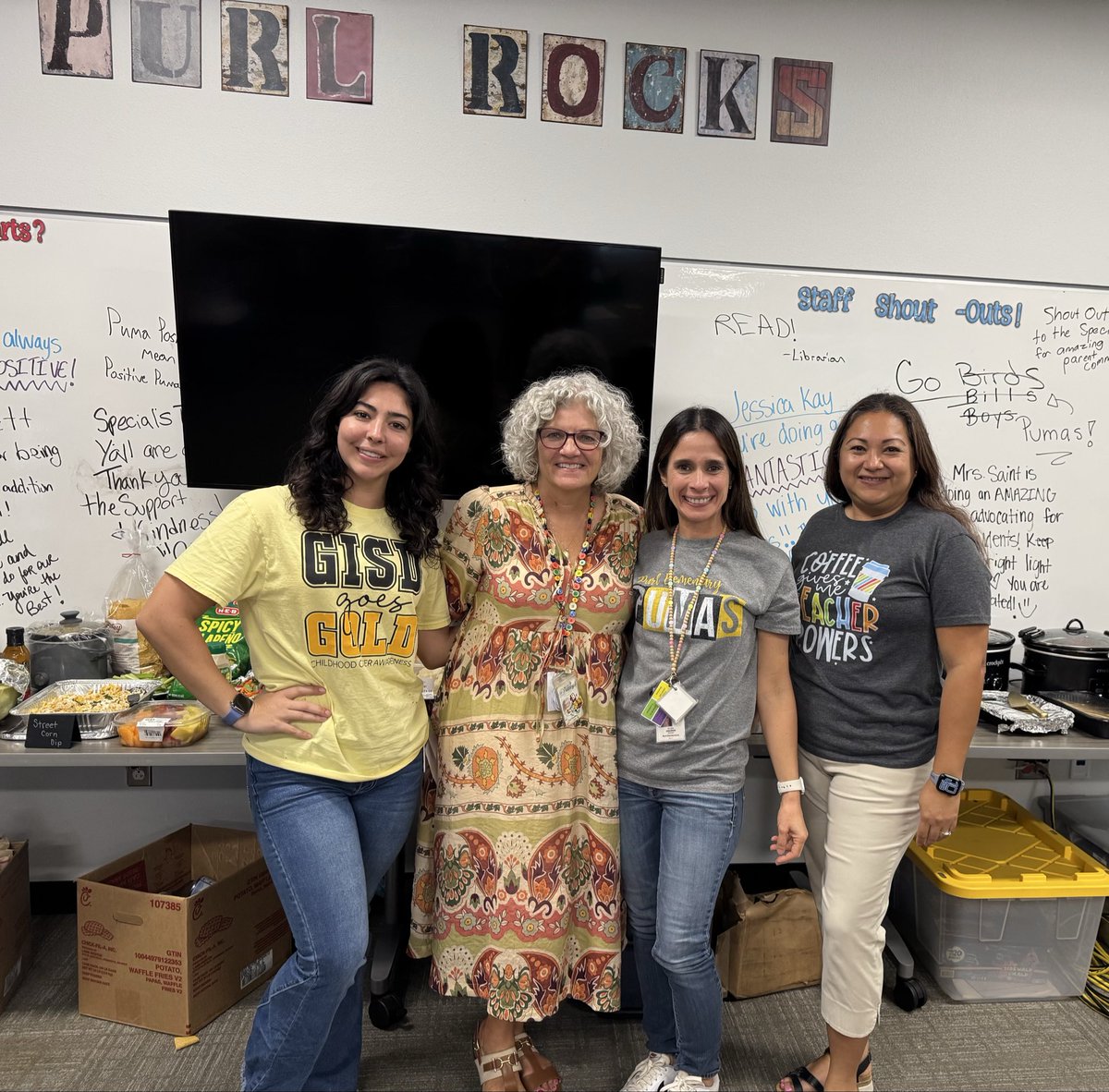 We enjoyed celebrating Hispanic heritage this month with dress-up days and a staff potluck. #ProudPuma #HispanicHeritageMonth
