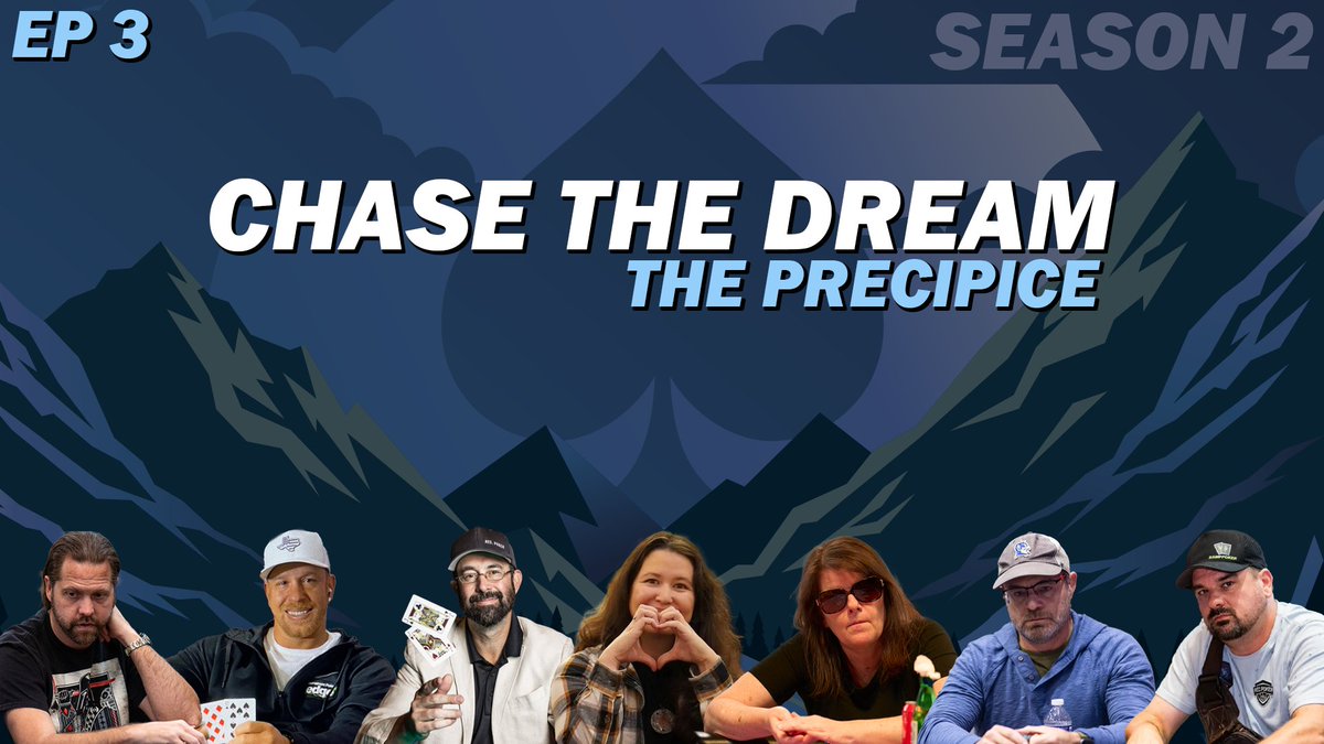 RecPoker's tweet image. 🚨 Episode 3 is LIVE!🚨

🎬 Poker Documentary Chase The Dream | Season 2
Everyday players. Extraordinary dreams.

This week: @XSavageX tries to exercise his past demons in "The Precipice". ♠️🔥

Watch Now: 👉 watchchasethedream.com
#Poker #WSOP #ChaseTheDream