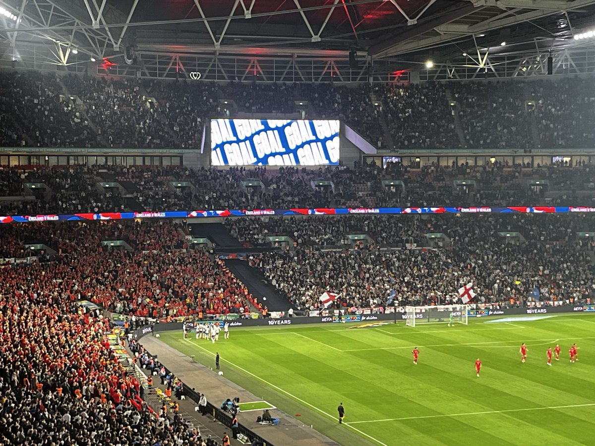 Light shows and goals.