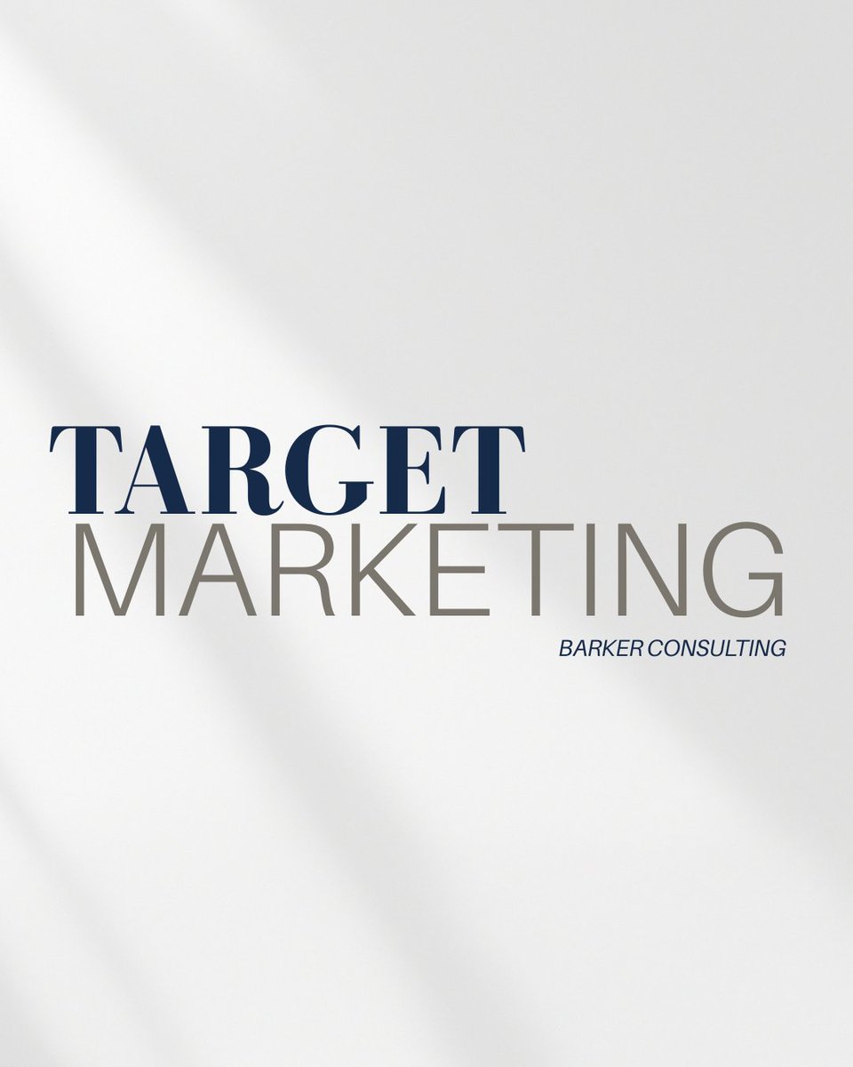 Barker_NYC's tweet image. At Barker Consulting, we eliminate marketing guesswork. 🎯 Through research and planning, we find ideal markets, generate quality leads, and connect you with new customers.
-
#targetmarketing #businessgrowth #clientstrategy