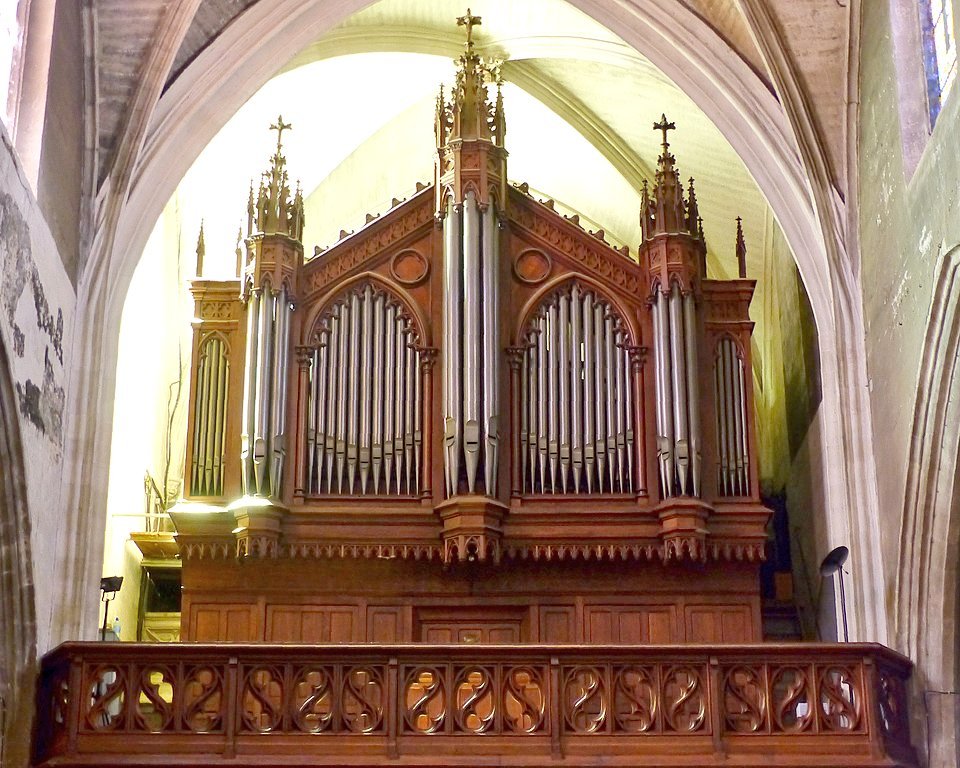 nikolausmella's tweet image. Today marks the 221st anniversary of the birth of the English #OrganBuilder, Charles Spackman #Barker. :-) 🍁 * #Bath 🏴󠁧󠁢󠁥󠁮󠁧󠁿 #England  

Collégiale Saint-Agricol d&apos;Avignon, #Avignon.

📸: Finoskov, 2nd May 2019.
