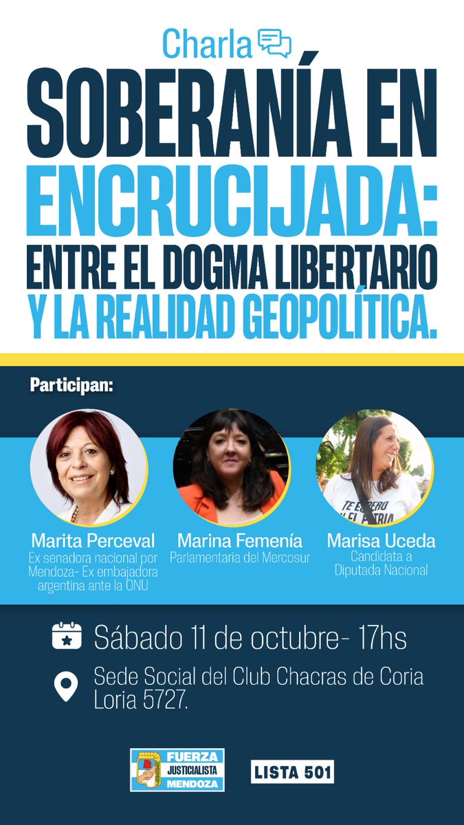 Este sábado la cita es en Chacras de Coria. 

Están todos invitados 

Los esperamos 🙋🏼‍♀️