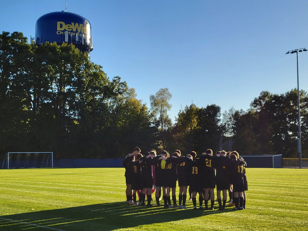District Soccer is underway, as the Panthers host the Waverly Warriors. The winner advances to face Haslett in the District semifinal on Monday at 5:30 p.m. at DeWitt.

<a href="/DewittSoccer/">DeWitt Soccer</a>