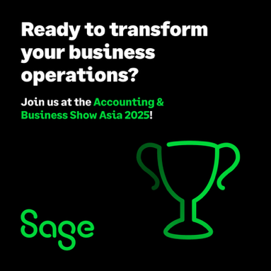 SageAustralia's tweet photo. Just 2 weeks to go until The Accounting &amp; Business Show Asia! 🗓️

Visit Sage at Stand H18 to explore how our cutting-edge solutions can elevate your business operations, with exclusive live demos of Sage Intacct and Sage X3! 

Let’s shape the future of finance together. 🚀 https://t.co/XfPwSDQbhz