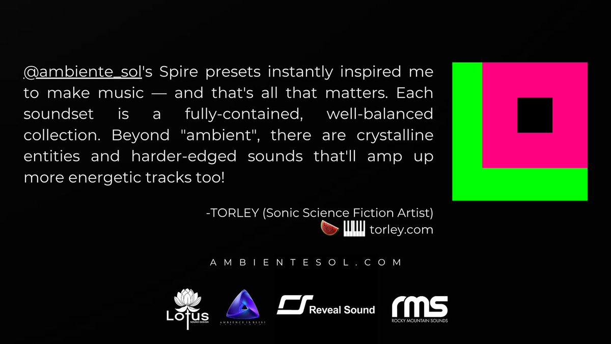 Ambiente Solstice tweet media