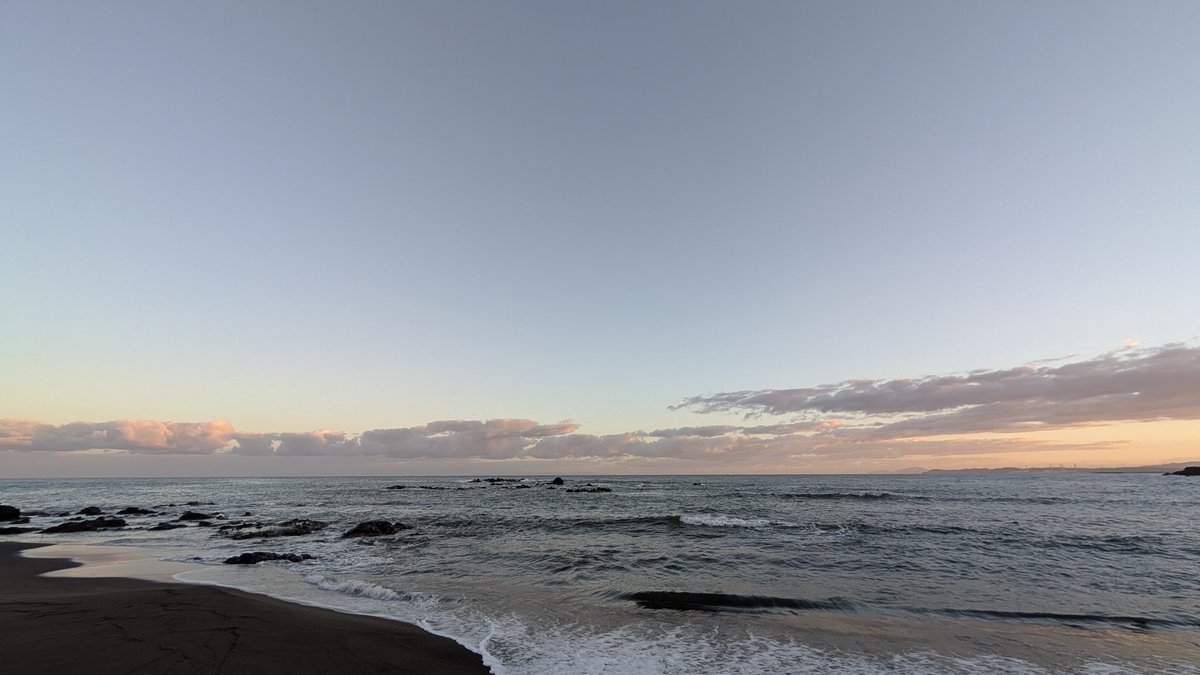 windwind_mattya's tweet image. 海岸
#イマソラ　#スマホ撮影