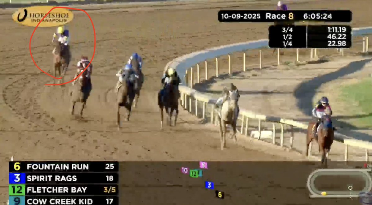 Nathan Klein (@nathanthecaller) on Twitter photo He beat one horse. He beat one horse.