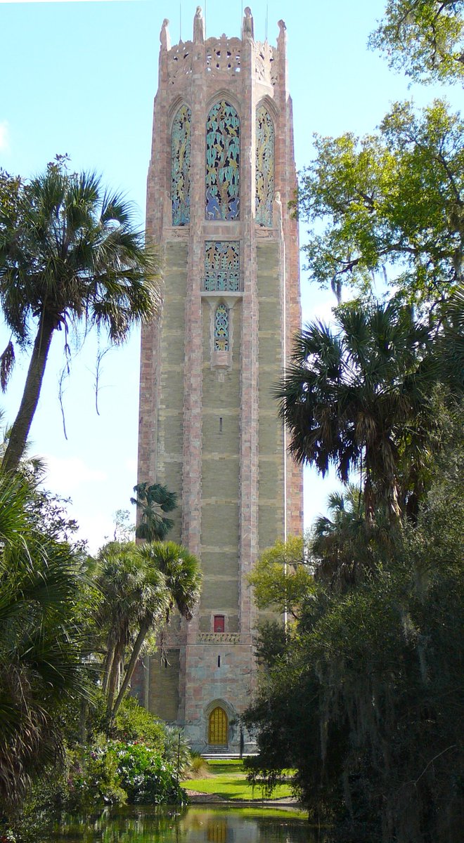 scumbunker's tweet photo. "Bok Tower is the centerpiece of Bok Tower Gardens, a National Historic Landmark located in Lake Wales, Florida. This 250-acre contemplative garden and bird sanctuary was created by Edward W. Bok in the 1920s as a gift to the American people."

No reason then. Complete excuse. https://t.co/lOgvTKN2e4