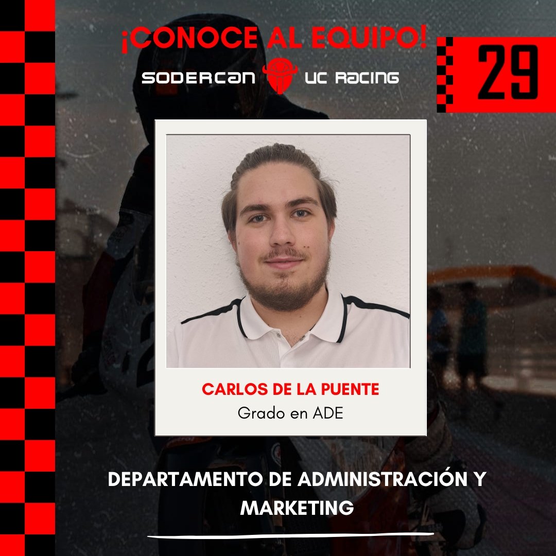 ✨Gestionar, comunicar, crecer.✨

El Departamento de Administración y Marketing impulsa al equipo dentro y fuera del box: gestión, sponsors y visibilidad. 💼🏁
Gracias a nuestros patrocinadores, en especial a <a href="/Sodercan/">SODERCAN</a> 🤝

#Motostudent #UCRacing #Marketing #ADE