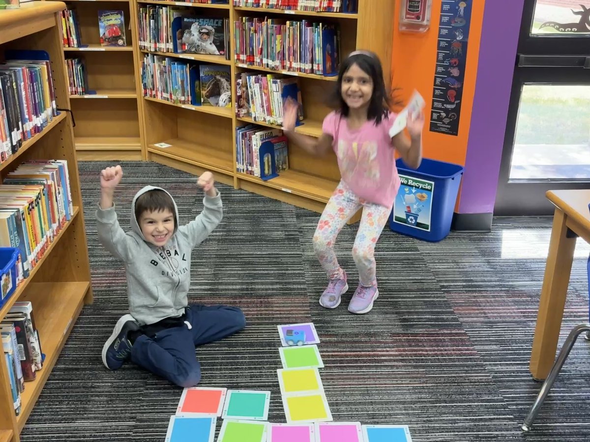 WallarooLibrary's tweet image. Oh the excitement as kinder explored and 1st reviewed coding with @Sphero Indi! Thanks to @PISDEF for the 2024-25 grant that added Indi to our library. @PISDlibraries