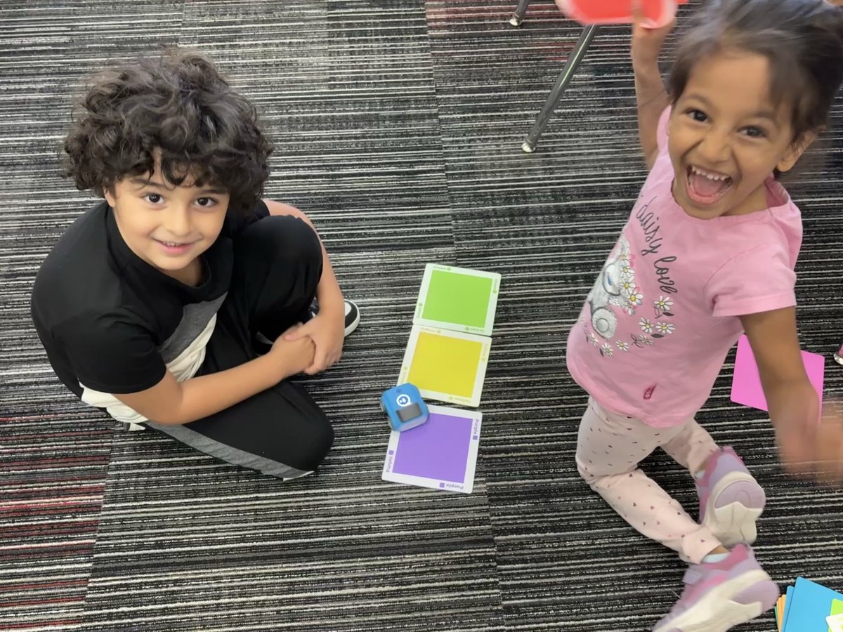 WallarooLibrary's tweet image. Oh the excitement as kinder explored and 1st reviewed coding with @Sphero Indi! Thanks to @PISDEF for the 2024-25 grant that added Indi to our library. @PISDlibraries