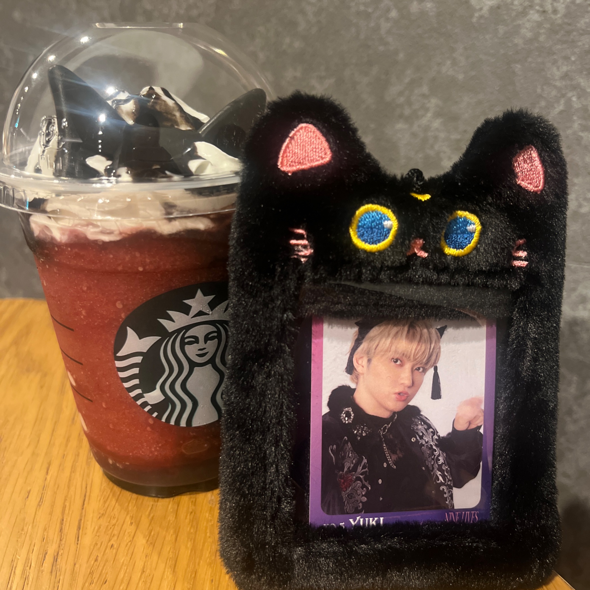 N・Tarkhoff、Le Chat noir、希少画集より、新品額装付 木製額装 ビンテージポスター付 黒猫 シャノワール ロートレック