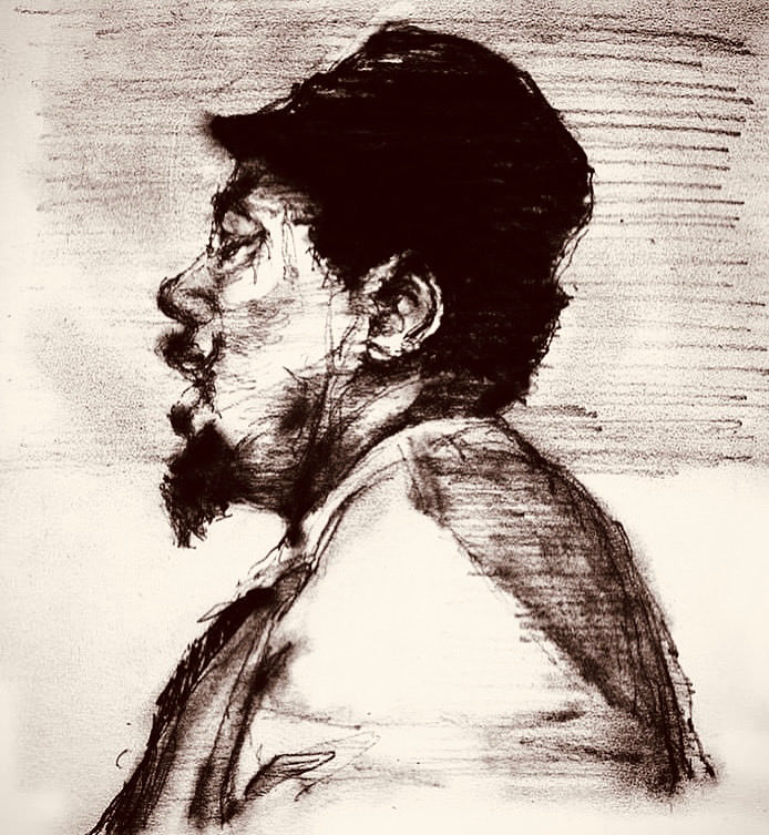 kitazatotoshia1's tweet image. Happy Birthday! 
セロニアス・モンクさんをスケッチ＾＾
Thelonious Sphere Monk (October 10, 1917 – February 17, 1982) was an American jazz pianist and composer. 
#Theloniousmonk #jazzpianist  #jazzcomposer
#jazzsketch #ketch