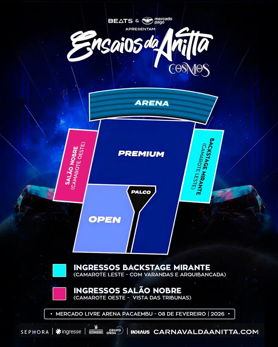 BoydaSul33's tweet photo. Quem foi que postou falando que ia ter esses novos locais? 

Mentira da porra!

Acabei de entrar e não tem.
Não tem meia mais 
E já estão esses lotes e valores 
 
ensaios da Anitta https://t.co/MVJ90iEdg0