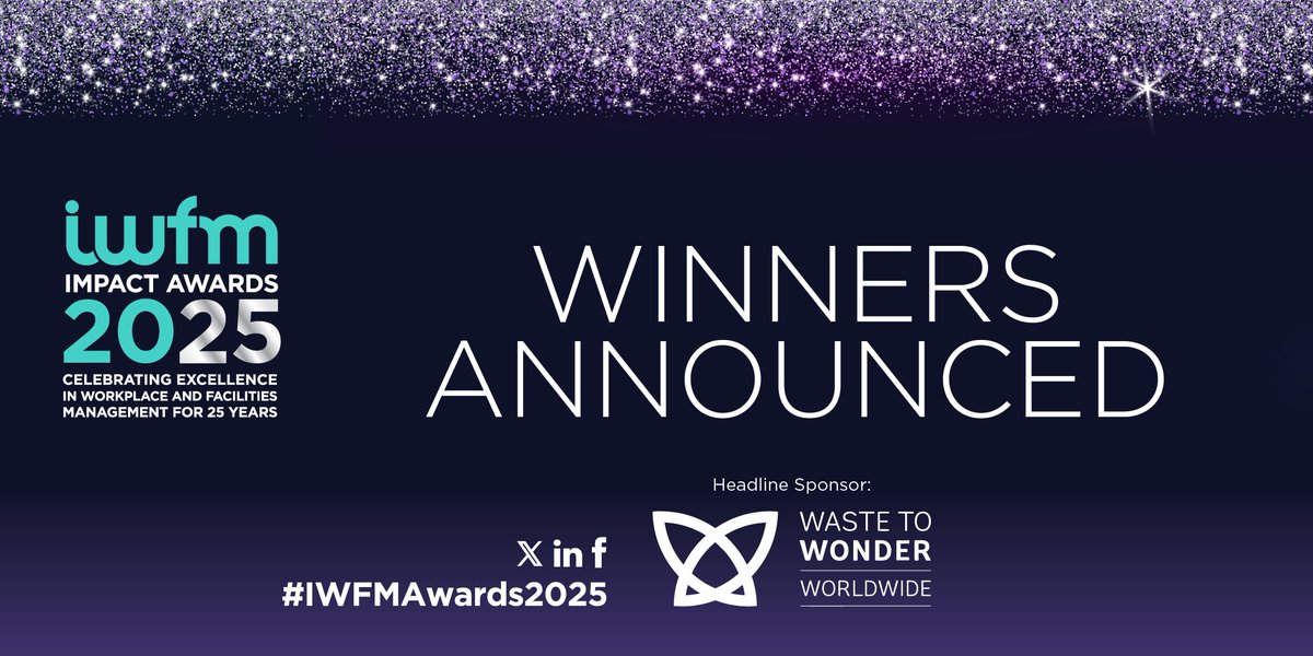 And that’s a wrap on our silver edition! All of the winners have been announced. A huge congratulations to all those successful in their categories and well done to all the #IWFMFinalists – Now it’s time to party! #IWFMAwards2025 #IWFMWinner