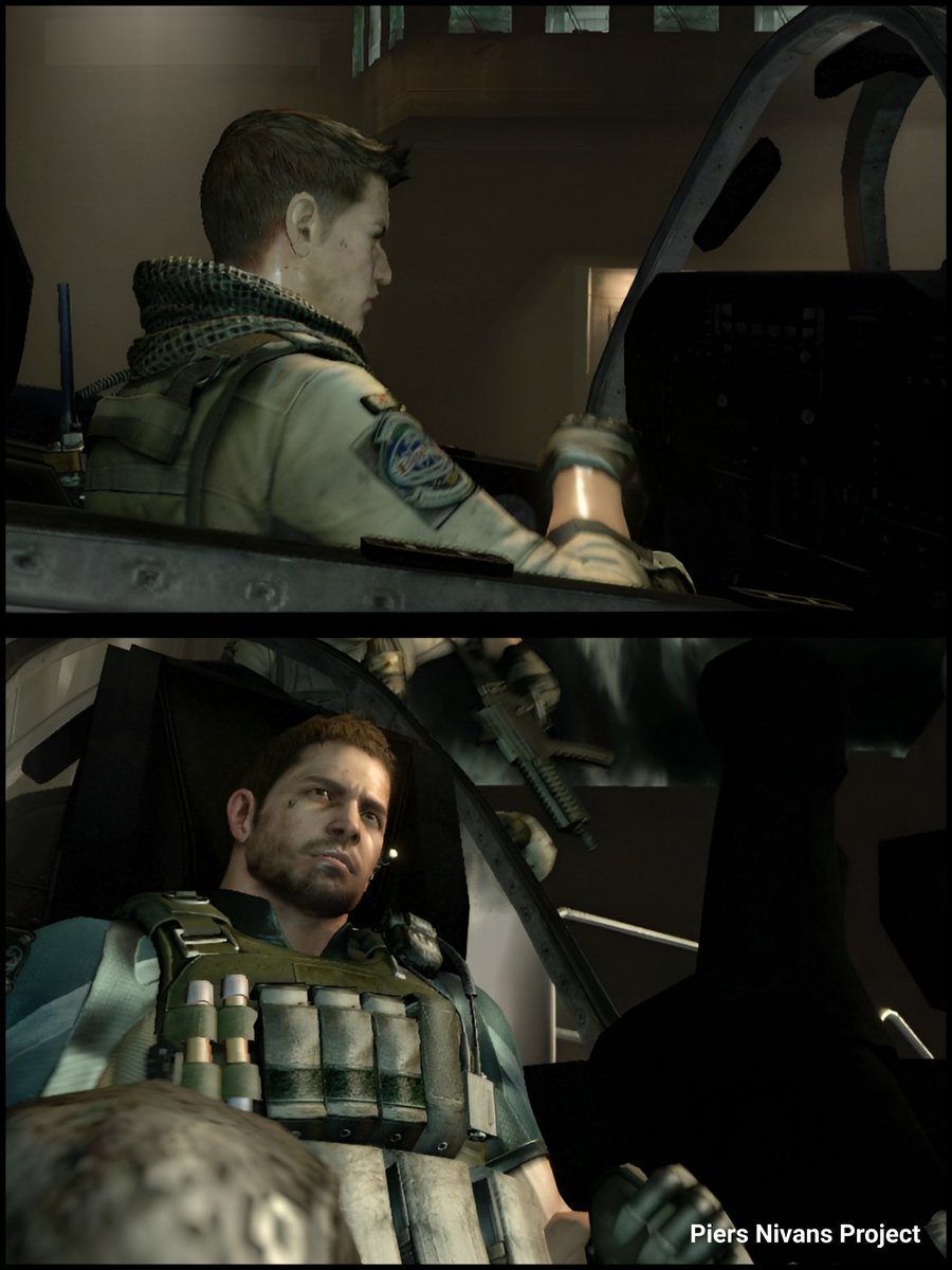Operation in Progress: The Nivans–Redfield Unit

#Nivanfield #PiersNivans #ChrisRedfield #ResidentEvil #バイオハザード6