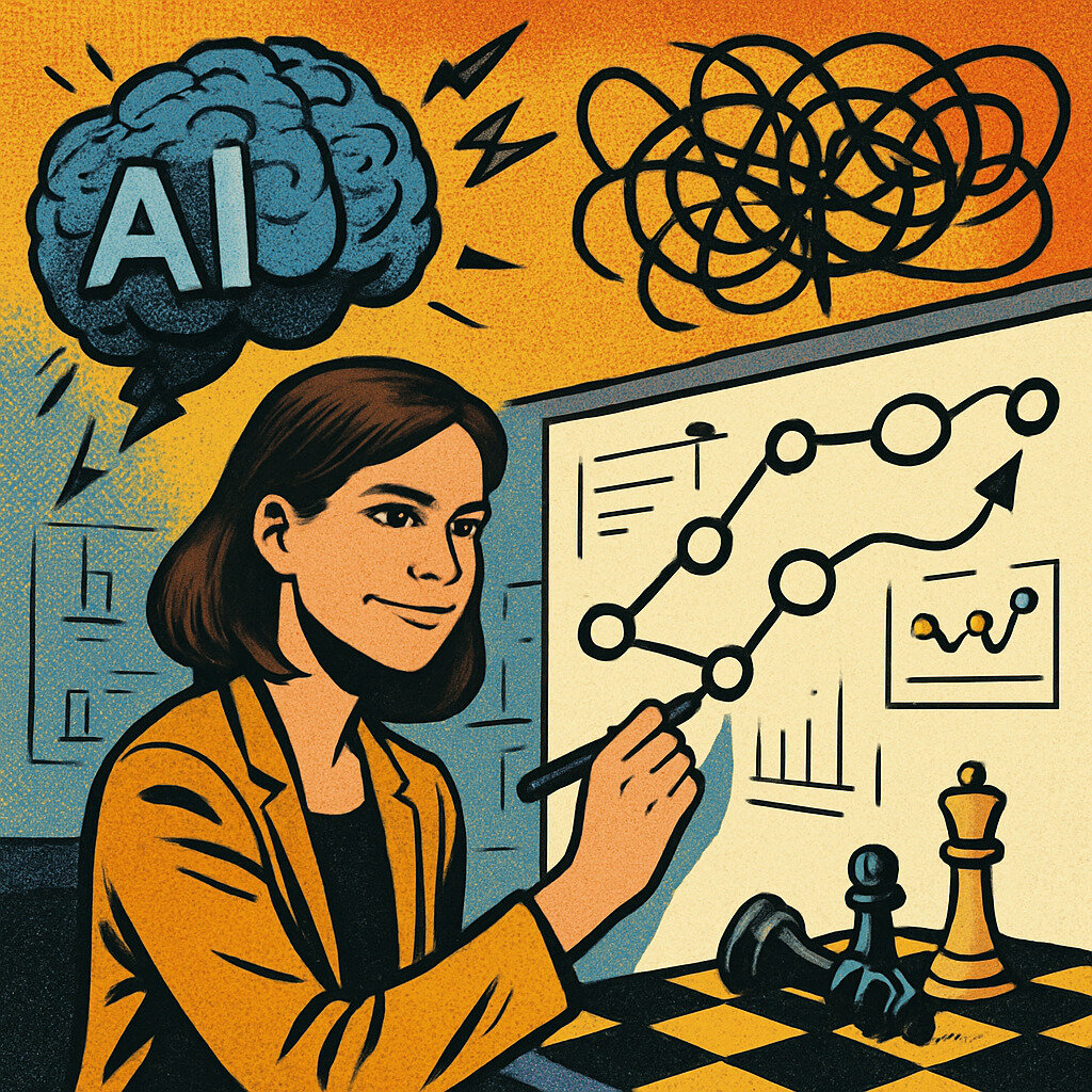 AI is just noise if your strategy is chaos.

No tech magic will save a messy plan, whether in digital marketing or chess.

Want real results? Get your fundamentals right, then add the tools.

Focus on the roadmap, not the shiny shortcuts.