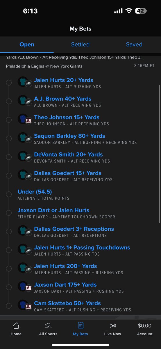 ButtaBoyzBets's tweet photo. TNF FANDUEL NO SWEAT LOTTO

YOU WIN SOME, YOU LOSE SOME

BUT WE WINNING THIS ONE!!☝️ https://t.co/wrvdGAtp11