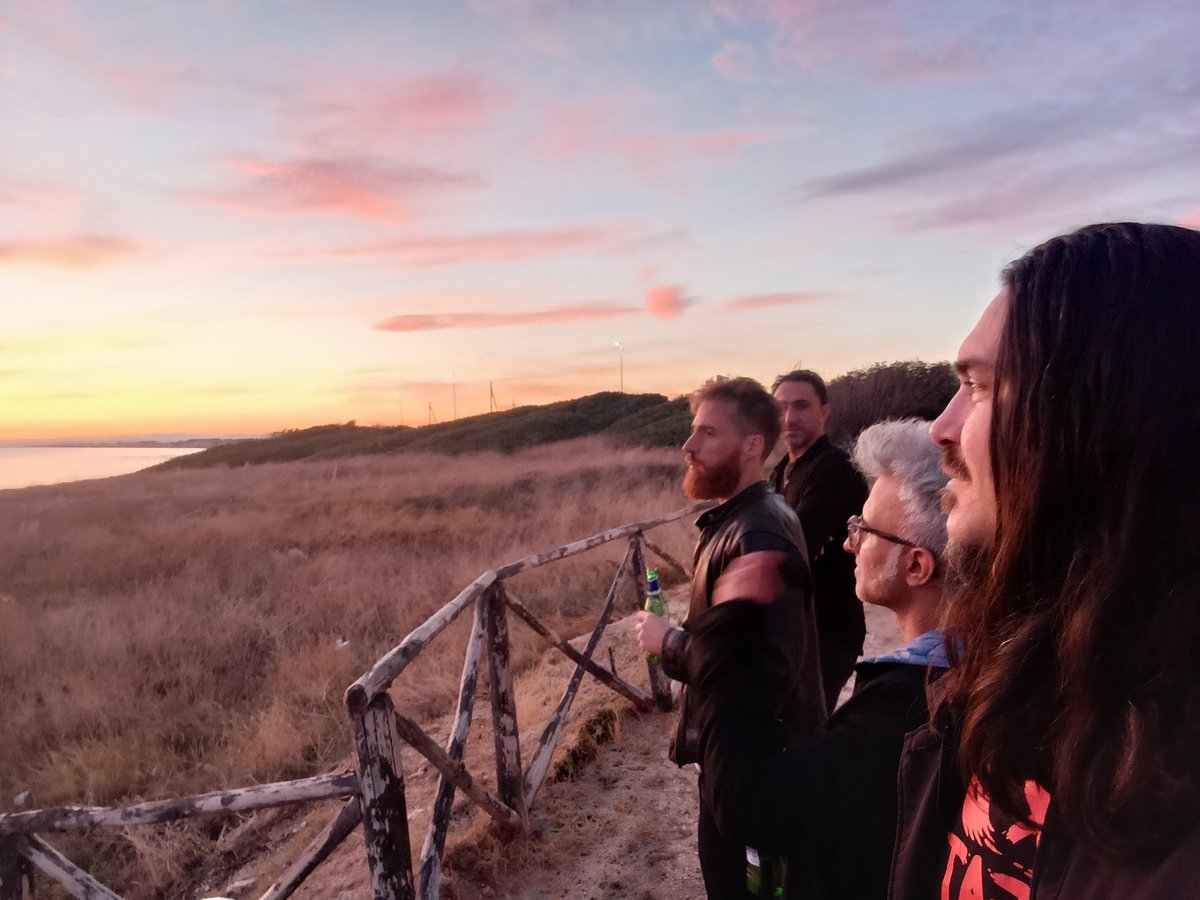 First day on set for the new video, with @vincenzo_di_paola  behind the camera!
Part two this sunday!
 #rock #NewVideo  #viral #metalband