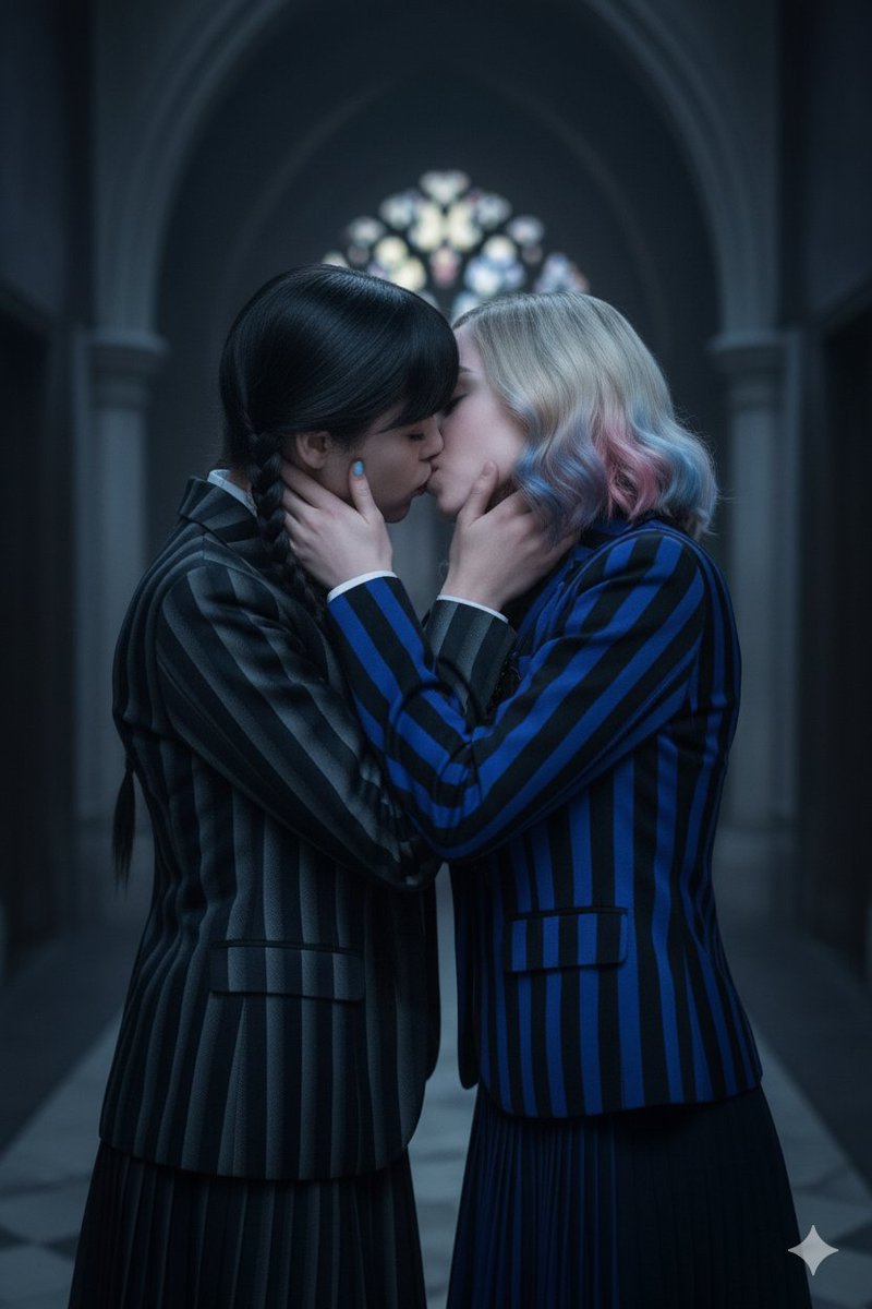 Por dios, lo que hace la IA 🫶❤️ #Wenclair