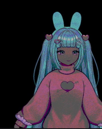 AlexCKen's tweet photo. She's hot human, she's a bunny! And not spooky at all. #LexusLive https://t.co/uQ6CoShJPa