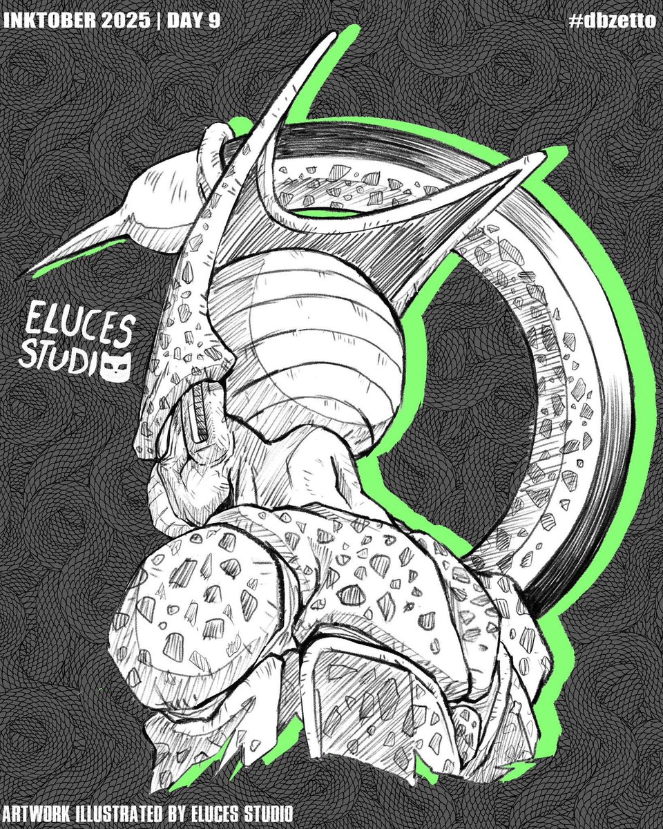 elucestudio's tweet photo. Cell | Dragon Ball Z | Inktober Day 9 | ドラゴンボールZ

Un dibujo rápido de mi etapa favorita de Cell https://t.co/UvcilMdpMD