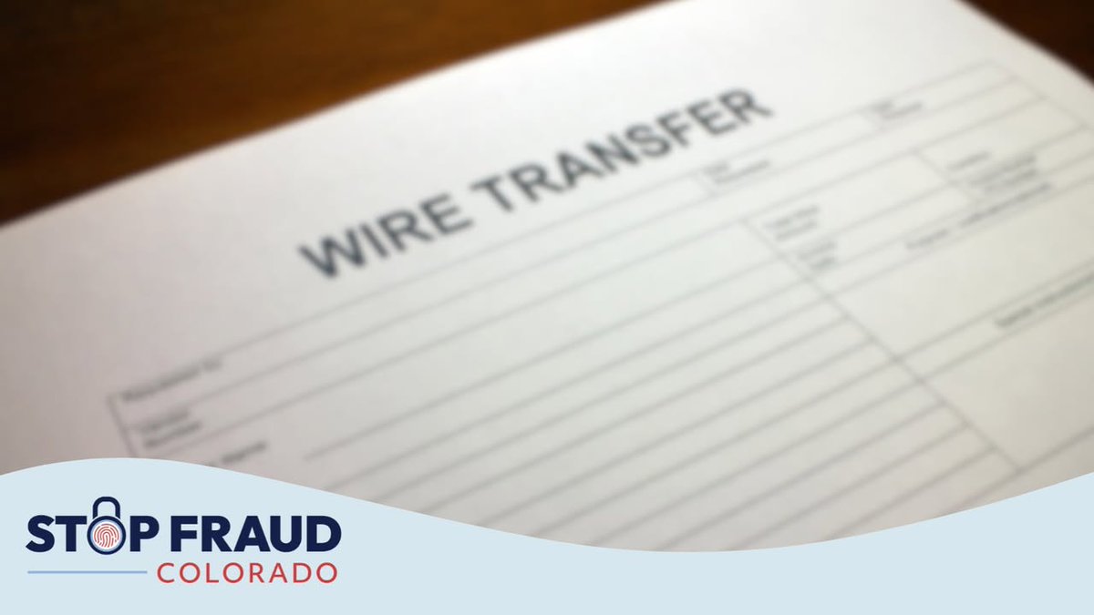 Wiring money is like sending cash: while it’s convenient and fast, it can be very difficult to get back from scammers. That's exactly why wire transfers are often used to commit fraud. Learn about wire transfers and how to spot common scams: bit.ly/421CtW8.