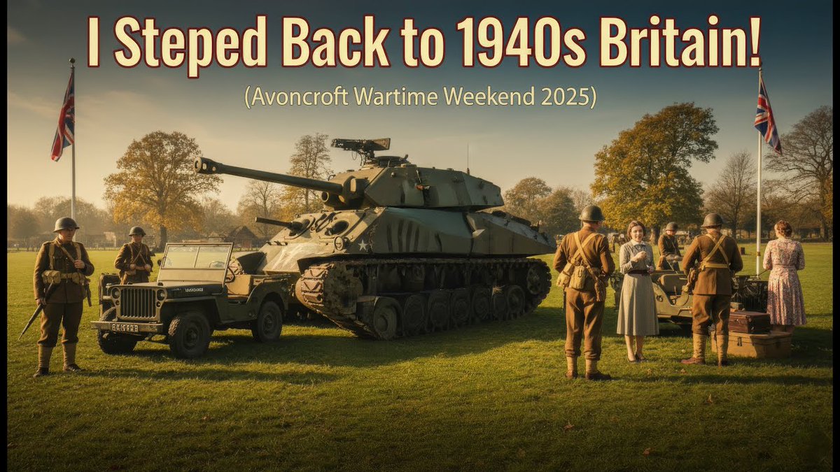 chefhawk's tweet image. On the Home Front Experiencing the 1940's Weekend at Avoncroft Museum  W... youtu.be/FwTB8j5uJ7w?si… via @YouTube