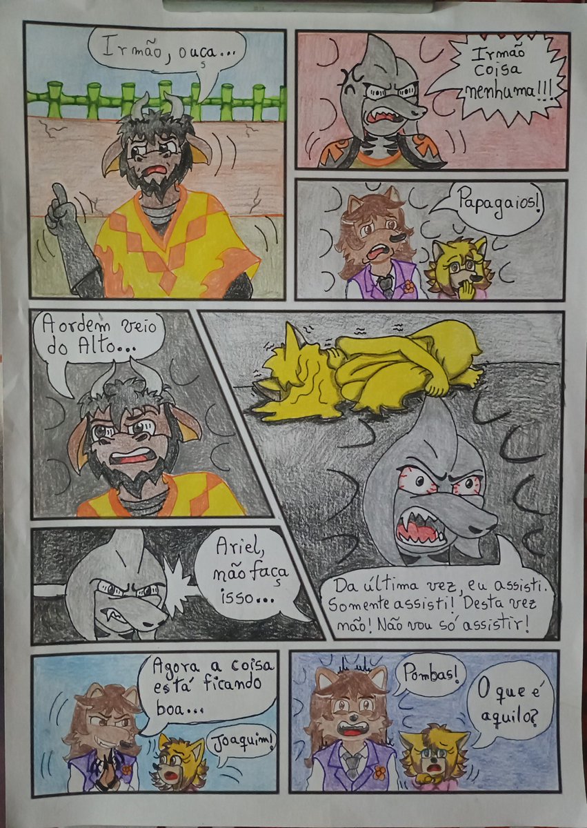 e_tepper's tweet image. "Abismo", cap:51. Marinete conhecerá o significado de crença e obediência.