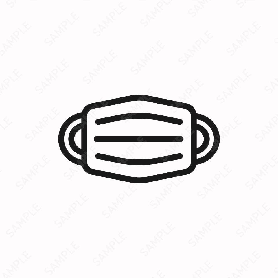牛乳パックとマスクのアイコンを作成しました。今月合計3個目です。目標の8個まで残り5個です。