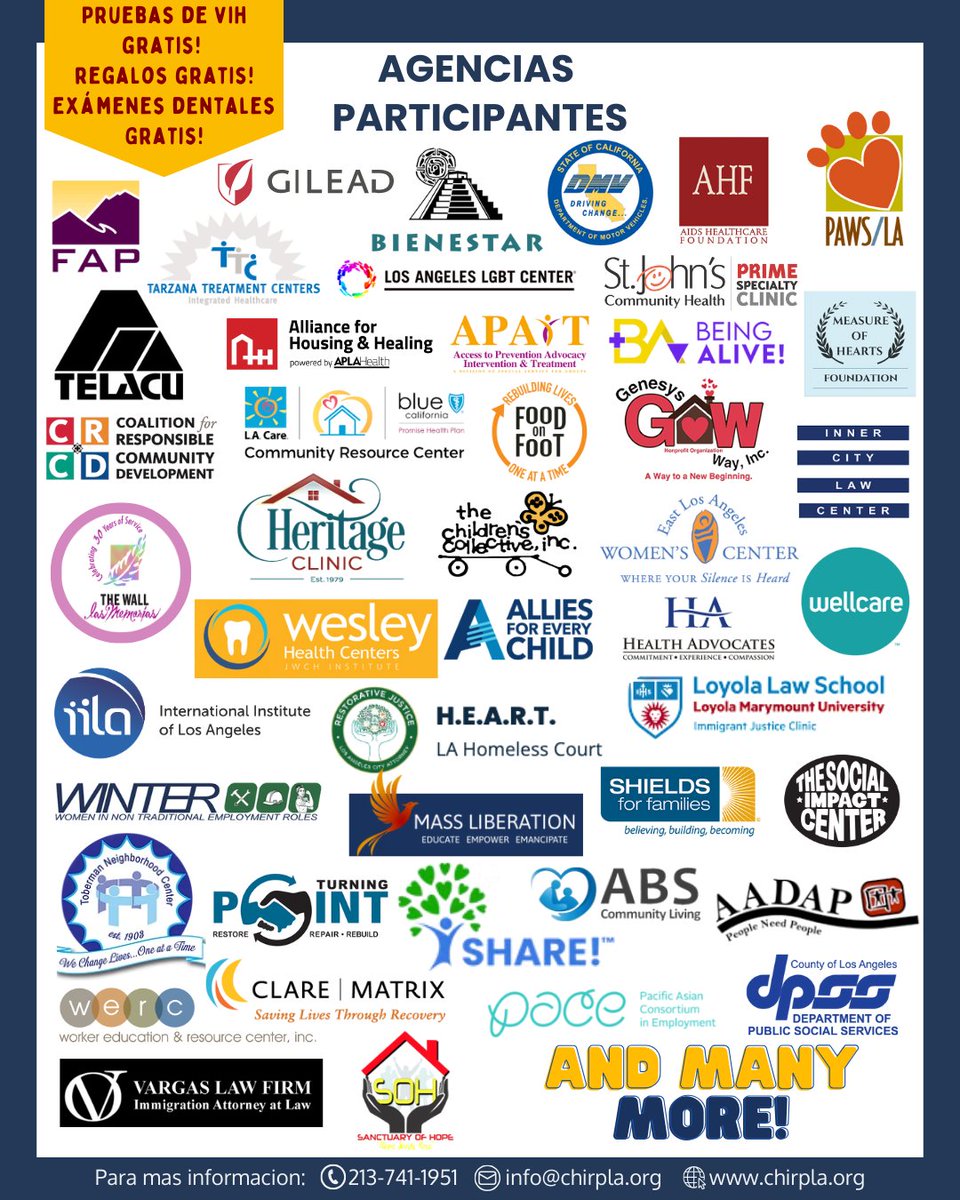 PAWSLA's tweet image. Reminder:
@chirplosangeles
yearly resource fair is coming next week (Tuesday 14th October).   Recordatorio: La feria anual de recursos de

@chirplosangeles
se celebrará la próxima semana (martes 14 de octubre).  #communityresources #socialservices #volunteersneeded #housing