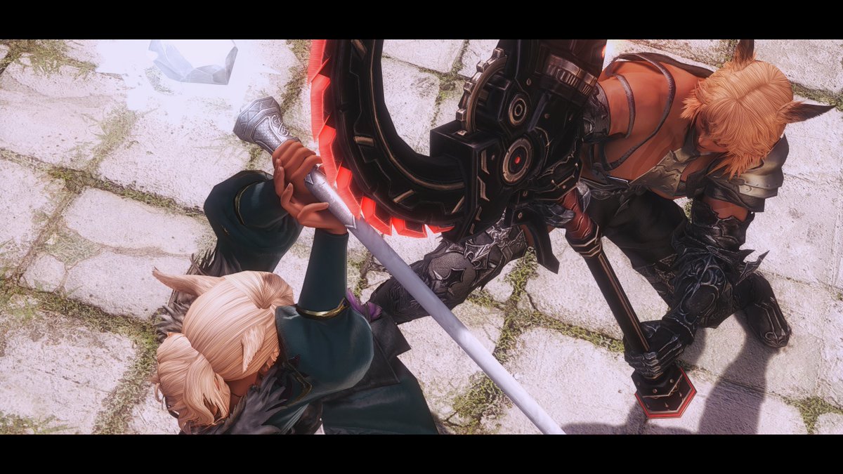 heademptycatto's tweet image. sparring match

#gposers #miqote