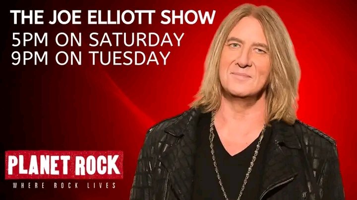 Zeff_joeElliot's tweet image. Attn fans in the U.K. tune in today to Joe Elliott&apos;s Planet Rock radio show at 5pm (GMT). This week&apos;s show features music and stories from Joe about John Fogerty, Babe Ruth, Peter Frampton and more!

Info here: planetradio.co.uk/planet-rock/sh…