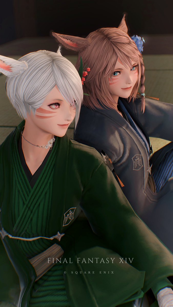 アップで撮ったやつを加筆してみたよ
#NoraSieHousing  #おはミコ #ミコッテ #FF14