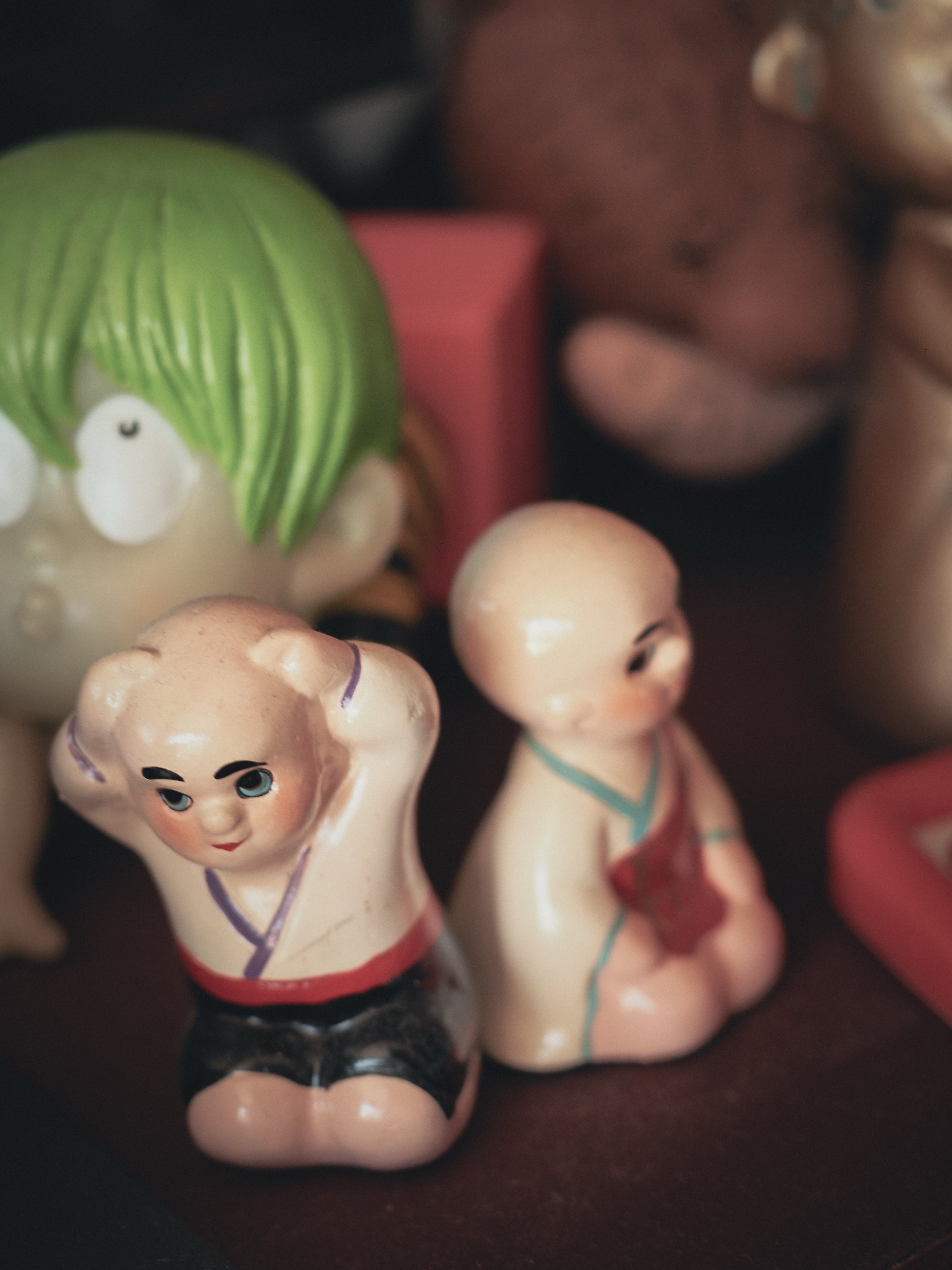 ハヤシダイスケ　土人形 静かに灯す #daisukehayashiart #dh土人形 #土人形