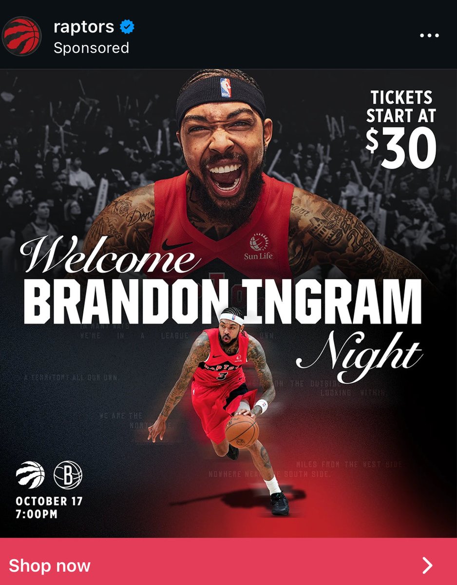 I am speaking for all of us when I say we are going to Brandon Ingram night🔥