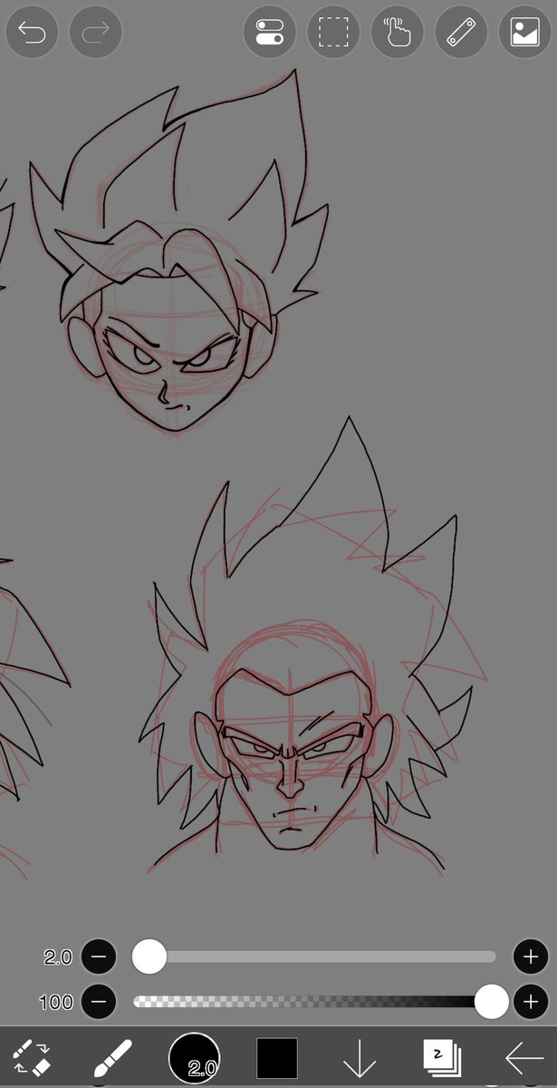 DBRewrite's tweet image. Two of the last pure-hearted Saiyans alive in the war against the evil Saiyans