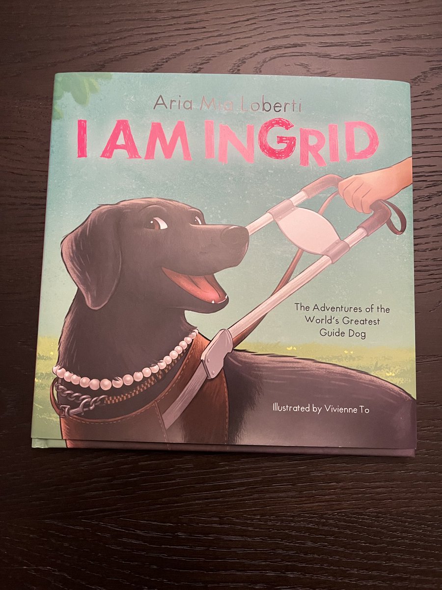 I saw this book at our book fair today. I am a huge lover of dogs and what a lovely name she has!