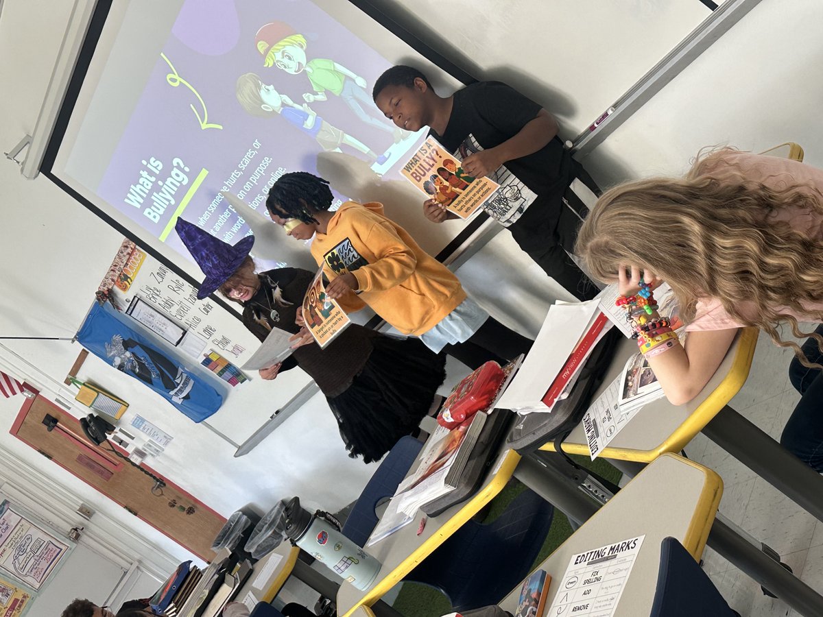 WSESSmithfield's tweet image. Bullying presentation with Ms. Peoples #WestsideBestside