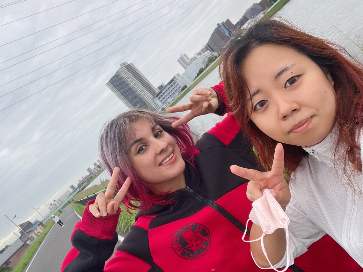 Akari_PureJ's tweet image. 🐺おはようございます🌄
今朝は7時に出発して、3キロを走り終えました🏃‍♀️
今日は他の日より少し寒くて、ちょっと違う感じでした😅
これからの3日間の試合も全力で頑張ります！💪
みなさん応援よろしくおねがいします😌
#PUREJ