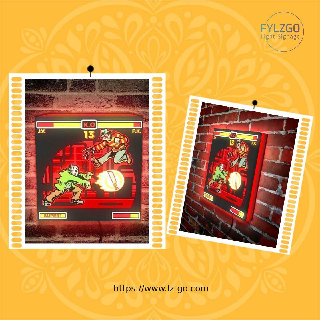 ledsignclub's tweet image. Transform your Halloween with the Freddy vs. Jason LED Light Box Showdown for just $144.79. Elevate your decor and be the ultimate host this season! #HalloweenDecor #LEDArt

Shop Now lz-go.com/products/fredd…