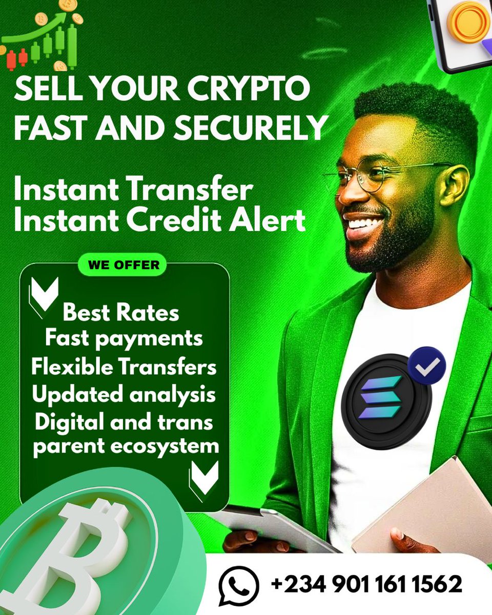Just dropped my P2P vendor poster 📲
If you’re looking to buy or sell USDT and other CRYPTOCURRENCY safely, I got you.

📩 DM me or contact me via the number below — let’s trade smoothly 💸
#P2P #USDT #CryptoTrades