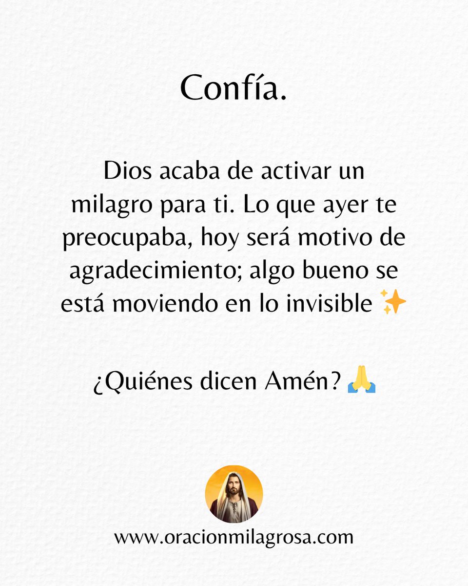 oracion_milagro's tweet image. ¿Quienes dicen AMÉN? 🙏