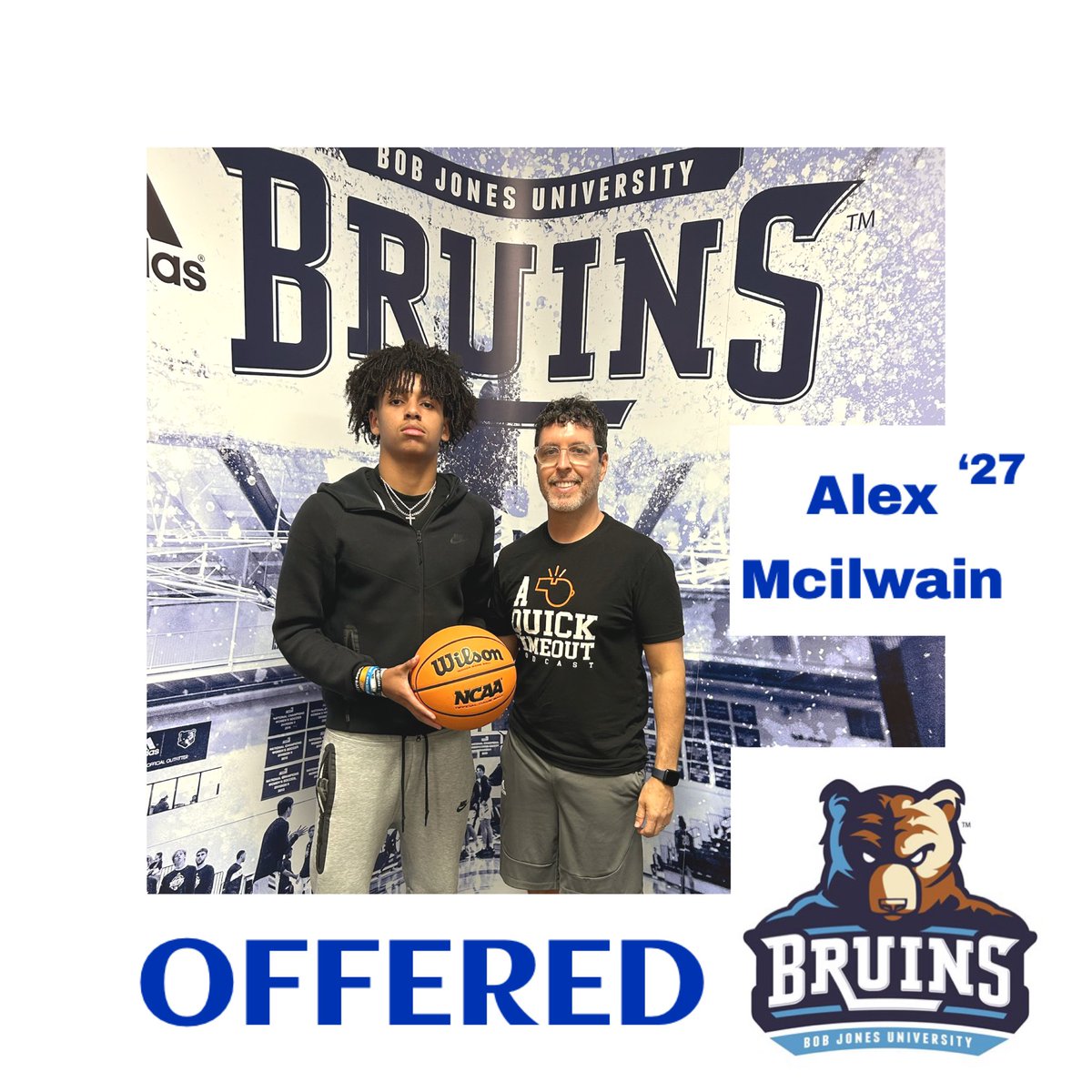 ALEX MCILWAIN (@alexmcilwain2) on Twitter photo After a great conversation with <a href="/tonywmiller/">Coach Tony Miller</a> I am extremely blessed to receive an offer from Bob Jones University! <a href="/coachaddie/">Coach Ed Addie</a> <a href="/CoachE_WCCS/">Erik Whaley</a> <a href="/WCCSHoops/">Westminster Catawba Men’s Basketball</a> After a great conversation with <a href="/tonywmiller/">Coach Tony Miller</a> I am extremely blessed to receive an offer from Bob Jones University! <a href="/coachaddie/">Coach Ed Addie</a> <a href="/CoachE_WCCS/">Erik Whaley</a> <a href="/WCCSHoops/">Westminster Catawba Men’s Basketball</a>